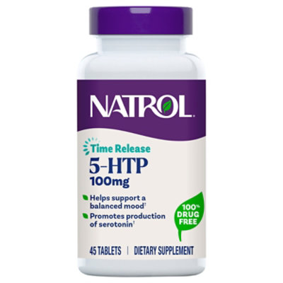 Natro 5-Htp 100mg Time Release - 45.0 Count - Image 2