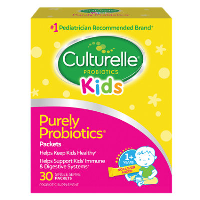 Culturelle Kids Probiotic Single Serve Packets Flavorless - 30 Count - Image 1