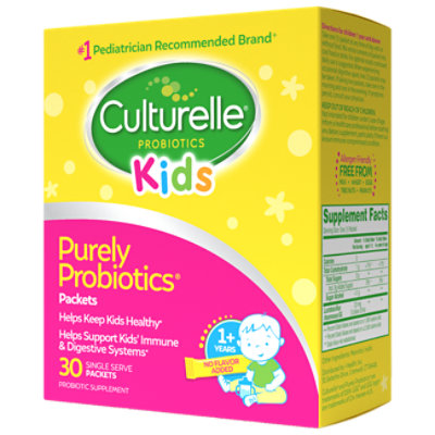 Culturelle Kids Probiotic Single Serve Packets Flavorless - 30 Count - Image 3