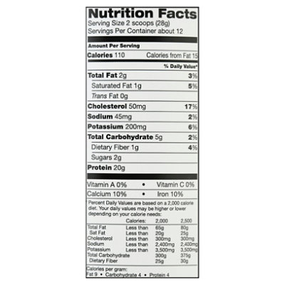 Tera's Whey Protein Whey Dark Chocolate rBGH Free - 12.0 Oz - Image 4