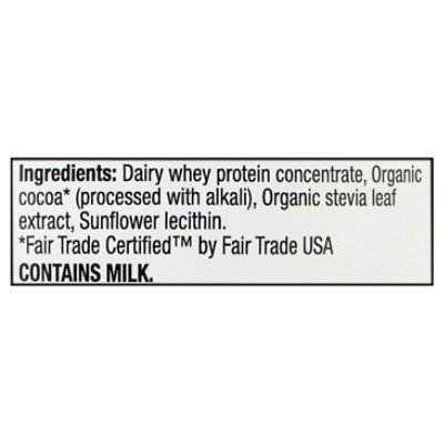 Tera's Whey Protein Whey Dark Chocolate rBGH Free - 12.0 Oz - Image 5