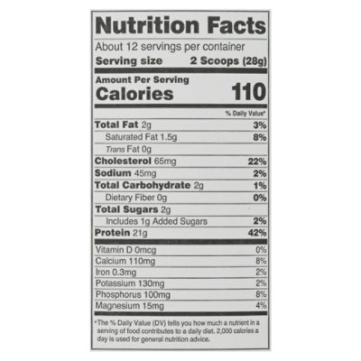 Simply Tera's Protein Whey Bourbon Vanilla rBGH Free - 12.0 Oz - Image 4