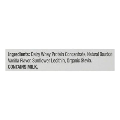 Simply Tera's Protein Whey Bourbon Vanilla rBGH Free - 12.0 Oz - Image 5