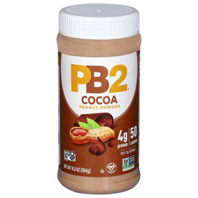 PB2 Peanut Butter Powdered with Premium Chocolate - 6.5 Oz