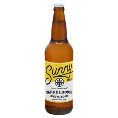 Sunny Daze Citrus Blonde Ale In Bottles - 22 Fl. Oz.