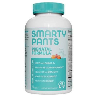 Smarty Prenatal Multi & Omega 3 D3 Methylfolate - 120 Count - Image 3