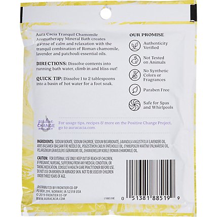 Aura Cacia Mineral Bath Aromatherapy Relaxing Lavender - 2.5 Oz - Image 3