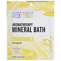 Aura Cacia Mineral Bath Aromatherapy Relaxing Lavender - 2.5 Oz - Image 1
