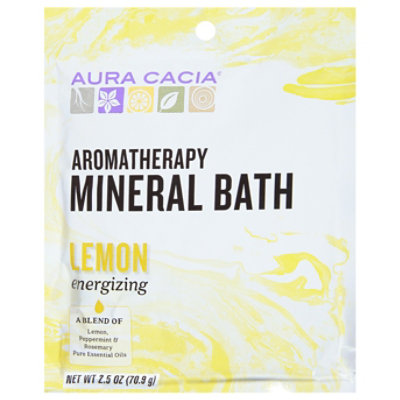 Aura Cacia Mineral Bath Aromatherapy Relaxing Lavender - 2.5 Oz - Image 1