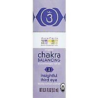 Aura Cacia Pure Essential Oils Roll-On Organic Chakra Balancing Insightful Third Eye - 0.31 Fl. Oz. - Image 2