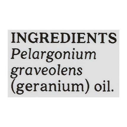 Aura Cacia Essential Oils 100% Pure Geranium - .5 Fl. Oz. - Image 3