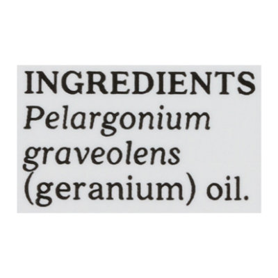 Aura Cacia Essential Oils 100% Pure Geranium - .5 Fl. Oz. - Image 4