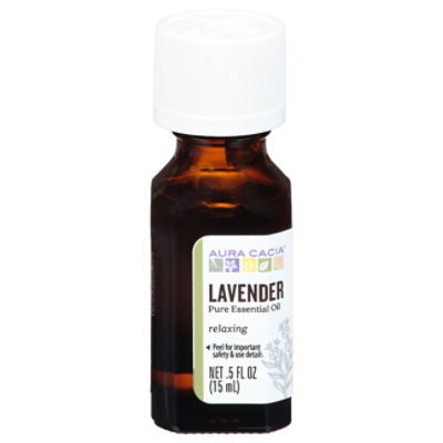 Aura Cacia Essential Oil 100% Pure Lavender - .5 Fl. Oz. - Image 3