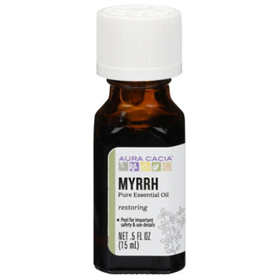Aura Cacia Essential Oil 100% Pure Myrrh - .5 Fl. Oz. - Image 3