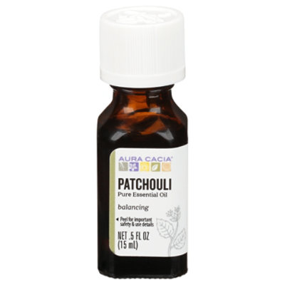 Aura Cacia Essential Oil 100% Pure Patchouli - .5 Fl. Oz. - Image 3