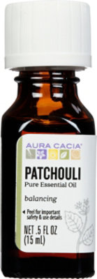 Aura Cacia Essential Oil 100% Pure Patchouli - .5 Fl. Oz. - Image 1