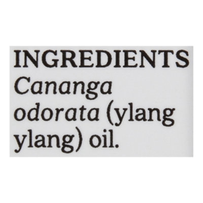 Aura Cacia Essential Oil 100% Pure Ylang Ylang III - .5 Fl. Oz. - Image 4