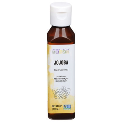 Aura Cacia Skin Care Oil Balancing Jojoba - 4 Fl. Oz. - Image 3