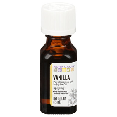 Aura Cacia Vanilla in Jojoba Oil - .5 Fl. Oz. - Image 3