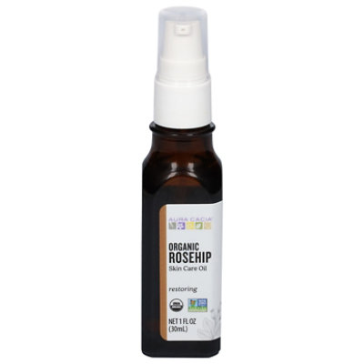 Aura Cacia Rosehip Oil Organic Restoring Chile - 1 Fl. Oz.