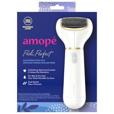 Amope Pedi Perfect Foot File Electronic Regular Coarse - Each - Image 3