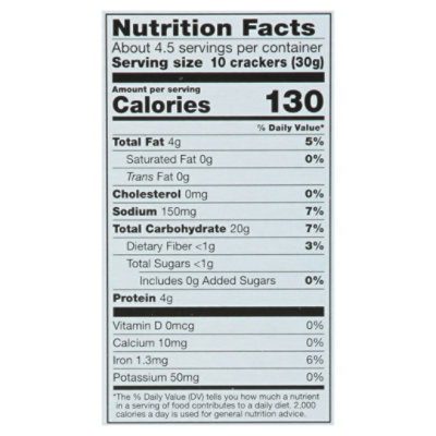Open Nature Garlic & Herb Pita Crackers - 5 Oz. - Image 3