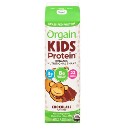 Orgain Healthy Kids Nutritional Shake Organic Chocolate - 8.25 Oz - Image 3