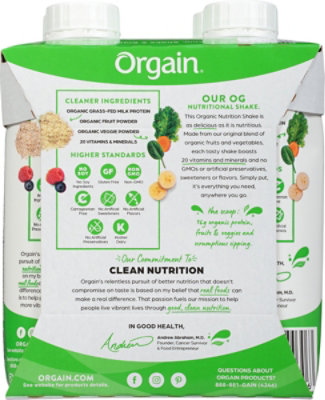 Orgain Nutritional Shake Organic Strawberries & Cream - 44 Oz - Image 6