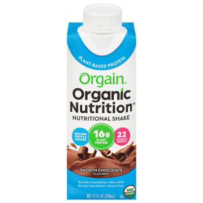 Orgain Nutritional Shake Vegan Smooth Chocolate - 11 Oz - Image 3