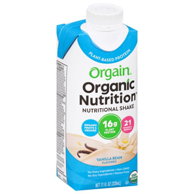 Orgain Nutritional Shake Vegan Sweet Vanilla Bean - 11 Oz - Image 2