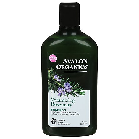 Avalon Organics Shampoo Volumizing Rosemary - 11 Oz