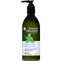 Avalon Organics Hand & Body Lotion Peppermint - 12 Oz. - Image 2