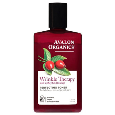 Avalon Organics Perfecting Facial Toner CoQ10 Enzyme For All Skin Types - 8 Fl. Oz. - Image 3