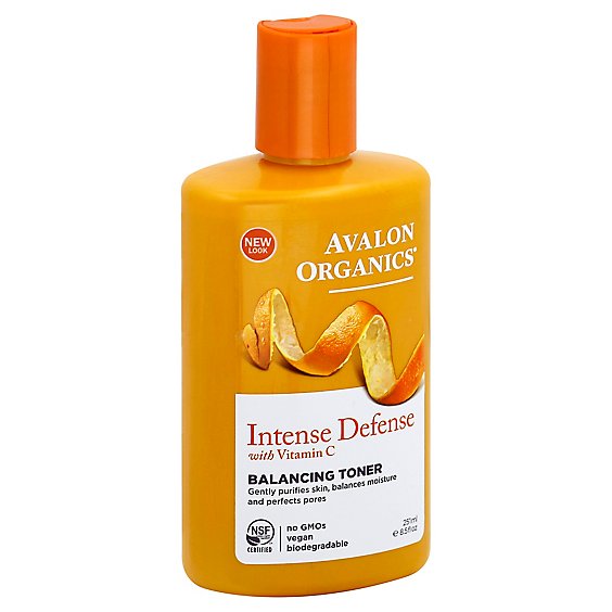 Avalon Organics Balancing Toner With Vitamin C - 8.5 Oz
