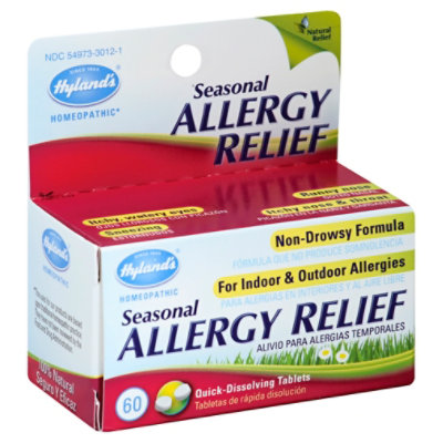 Hylan Allergy Seasonal Relief - 60 Count