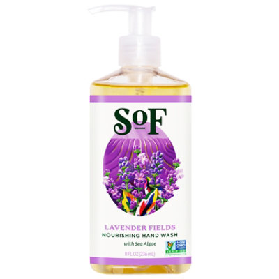 Sof Hand Wash Lavender Fields - 8 Oz - Image 3