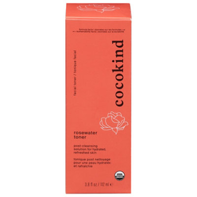 Cocokind Facial Toner Organic Rosewater - 120 Ml - Image 1