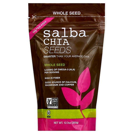 Salba Chia Seeds Whole Seed - 12.7 Oz