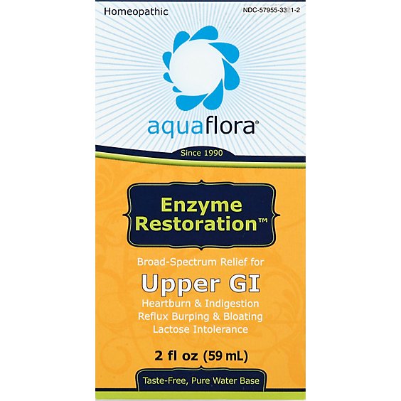 Aquaflora Enzyme Restoration Upper GI - 2.0 Oz