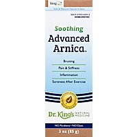 King Bio Advanced Arnica Soothing Safe & Natural Topical Cream - 3 Oz - Image 1