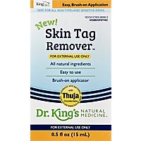 King Bio Dr. Kings Natural Medicine Skin Tag Remover Brush-On Application - 0.5 Fl. Oz. - Image 2