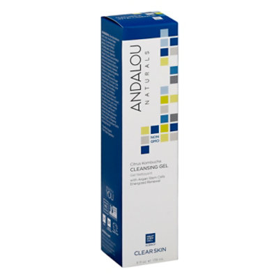 Andalou Naturals Citrus Kombucha Cleansing Gel - 6 Oz - Image 1