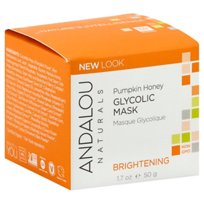 Andalou Naturals Glycolic Mask Brightening Pumpkin Honey - 1.7 Fl. Oz.