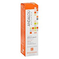 Andalou Naturals Brightening Beauty Balm All In One Sheer Tint With SPF 30 - 2 Fl. Oz. - Image 1