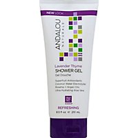 Andalou Naturals Shower Gel Refreshing Lavender Thyme - 8.5 Fl. Oz. - Image 2