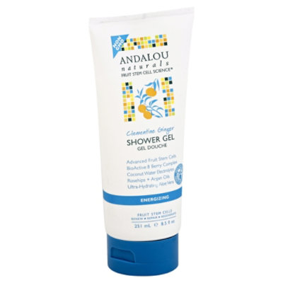 Andalou Naturals Shower Gel Energizing Clementine Ginger - 8.5 Fl. Oz. - Image 1