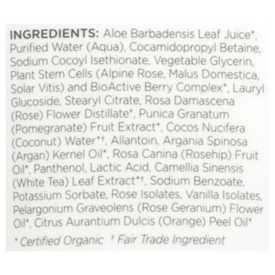 Andalou Naturals Shower Gel Soothing 1000 Roses - 8.5 Fl. Oz. - Image 4