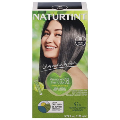 Naturtint Permanent Hair Color Ebony Black 1N - 5.28 Oz - Image 3