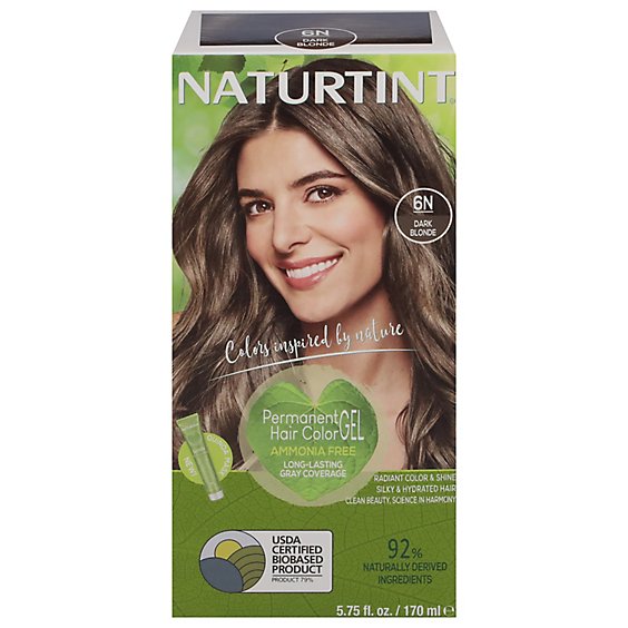 Naturtint Permanent Hair Color Dark Blonde 6N - 5.28 Oz