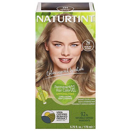 Naturtint Hair Color Permanent Hazelnut Blonde 7N - 5.28 Oz - Image 2